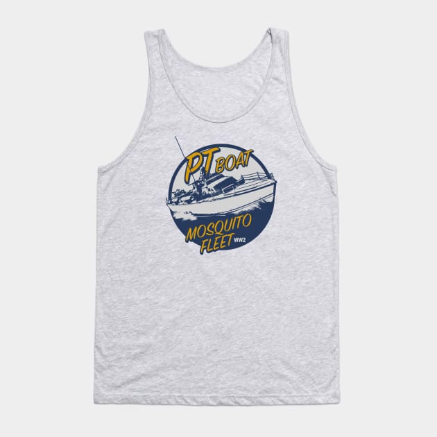 WW2 PT Boat Patch Tank Top by TCP